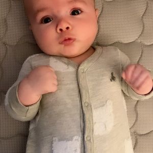 Baby Gap baby pajamas w/footies - Size 0-3 mths